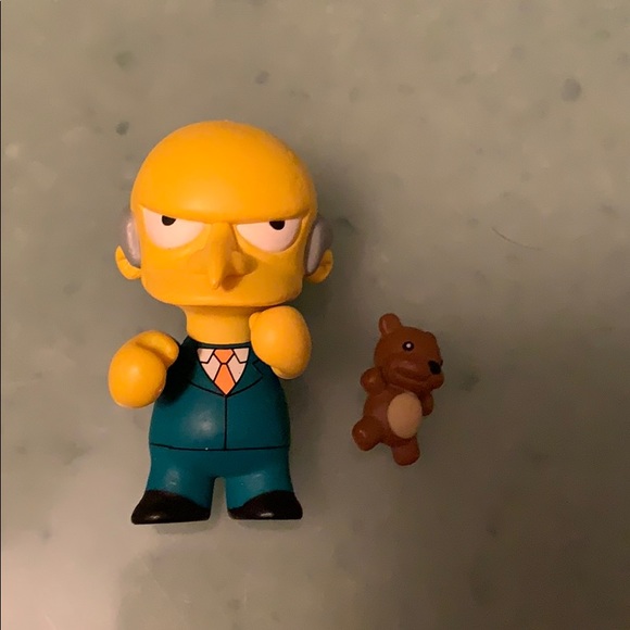 MR. BURNS Kidrobot Simpsons 2008Vinyl Blind Box